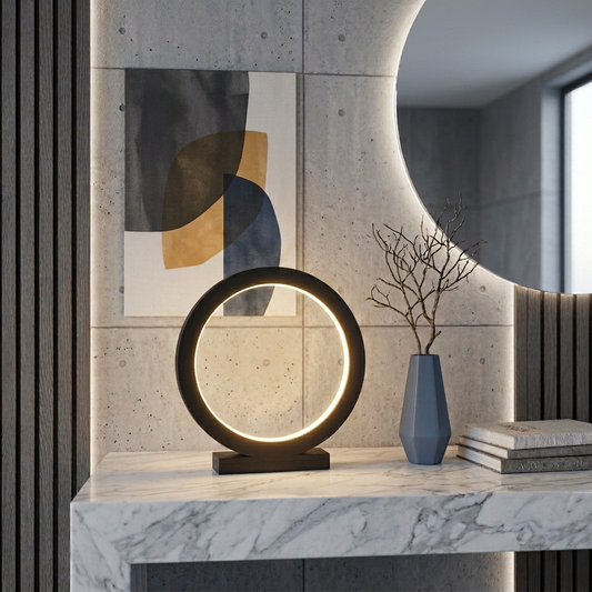 Lampe décorative à disque interchangeable - Bonsaï lumineux
