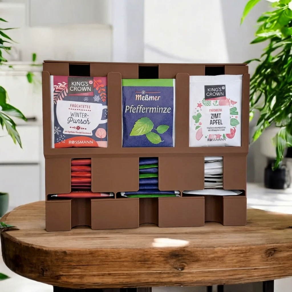 Distributeur de sachets de thé - Rangement organiseur