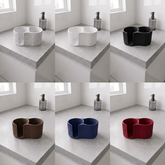 Rangement coton et coton-tiges - Organiseur salle de bain
