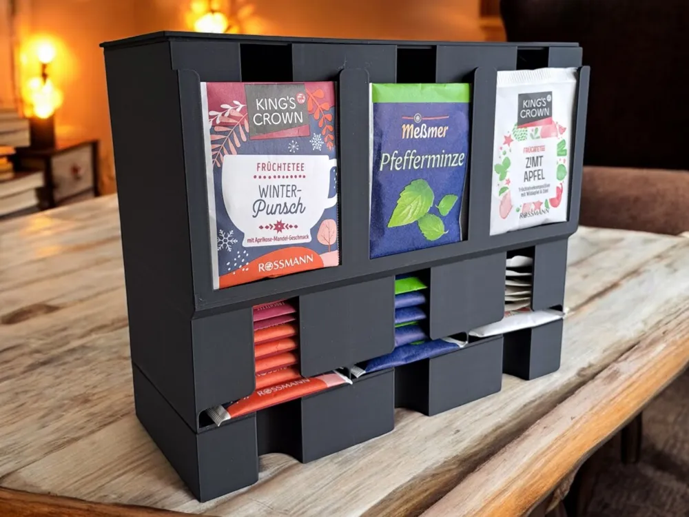 Distributeur de sachets de thé - Rangement organiseur