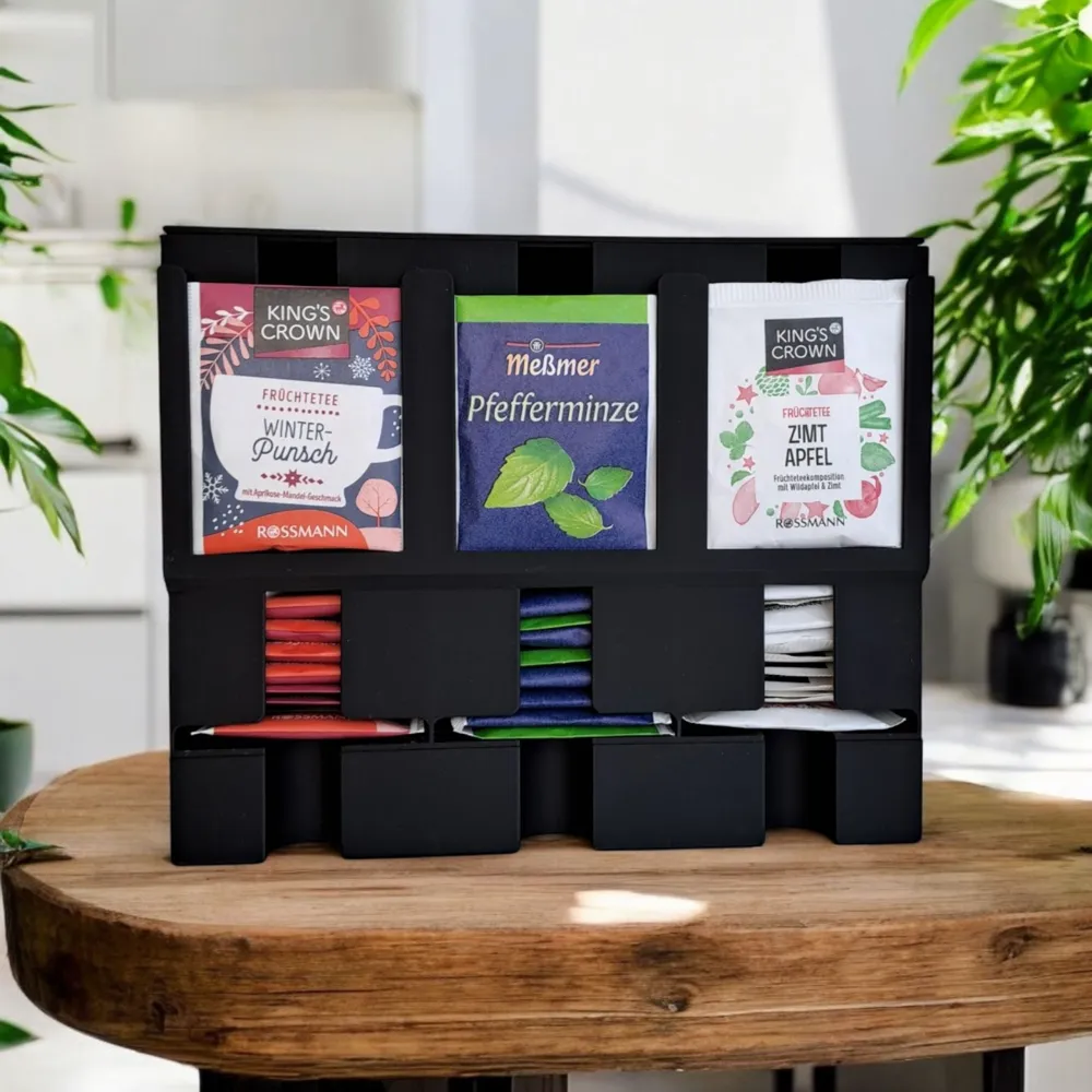 Distributeur de sachets de thé - Rangement organiseur