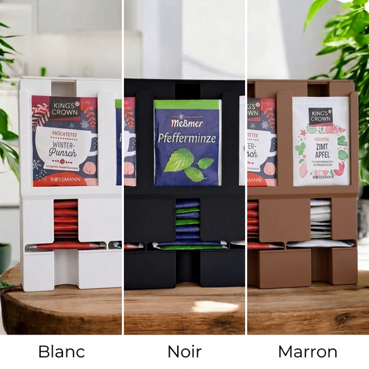 Distributeur de sachets de thé - Rangement organiseur